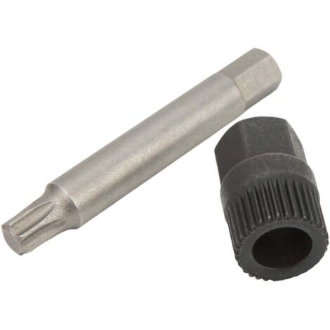 Kit de clé de poulie alternateur 33 dents de dents de slip de perceuse de perceuse de perceur de perceur de perceur d'outil de déménagement pour les alternateurs Bosch
