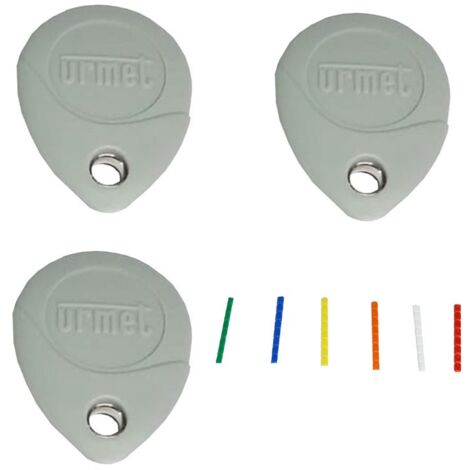 Kit de clés de proximité supplémentaires Urmet pcs. 3 Urmet 1056/032