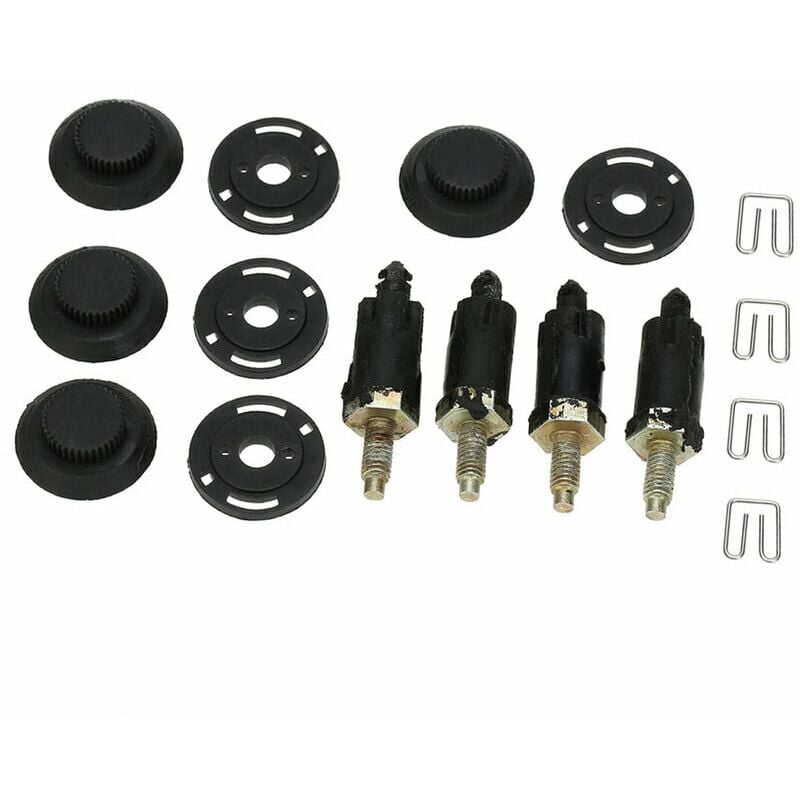 Benobby Kids - 4 pièces Citroen universel moteur garde attache boucle capot boulon couverture Auto pièces de rechange pour pièces automobiles