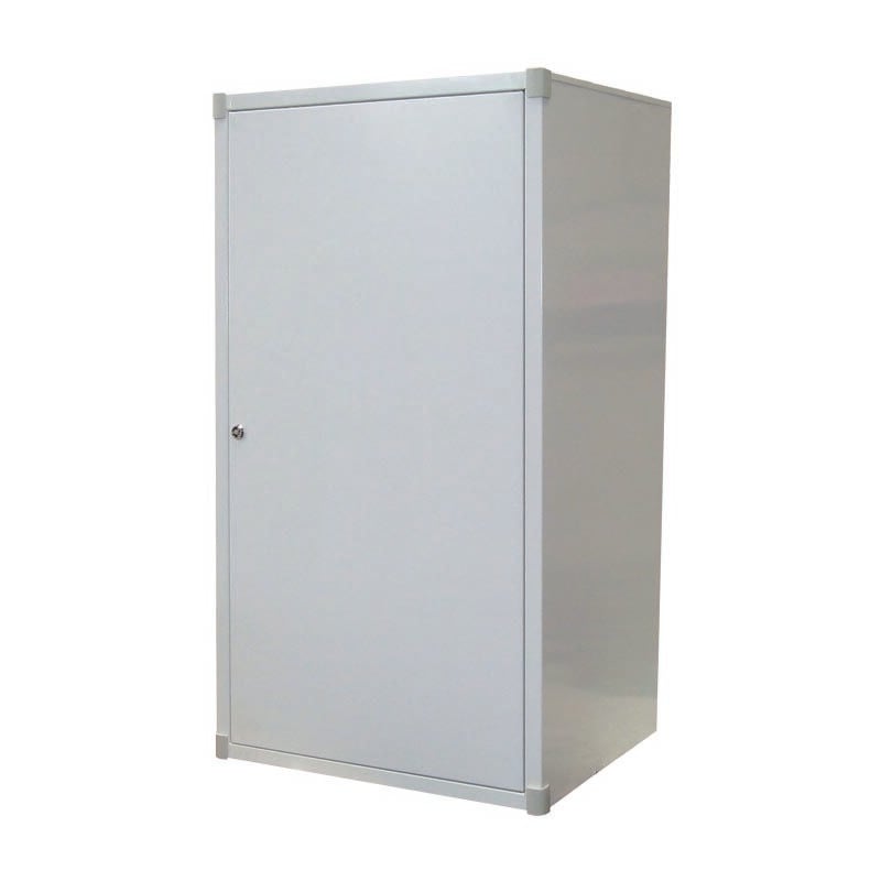 Boîte de recouvrement de chaudière en tôle blanche prépeinte H90xL50xP40cm