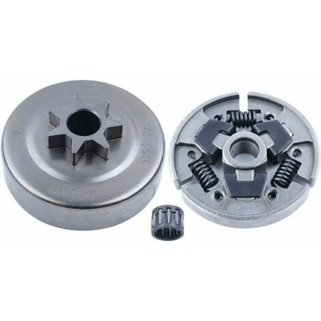 Kit de cojinete de piñón de cadena de embrague de 7 dientes KZQ 325 para motosierra Stihl MS250 MS230 MS210 025 023 021