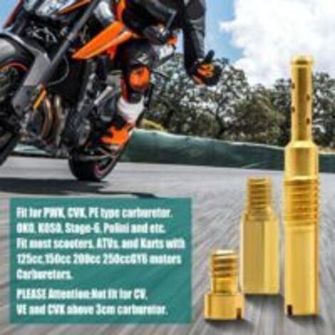 Kit de collecteurs d'admission S-giant pour carburateurs (120 pièces), compatible avec les motos WK Keihin, OKO, CVK, Stage-6 et Polini : 90 collecteurs d'admission principaux et 30 collecteurs d'admi