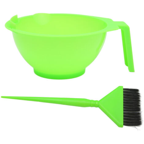Kit de coloration capillaire : pinceaux, bol mélangeur et accessoires pour teinture maison
