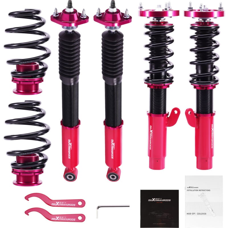 Kit de combine filetes for BMW 3 Series E46 Adj. Height amortisseur suspension