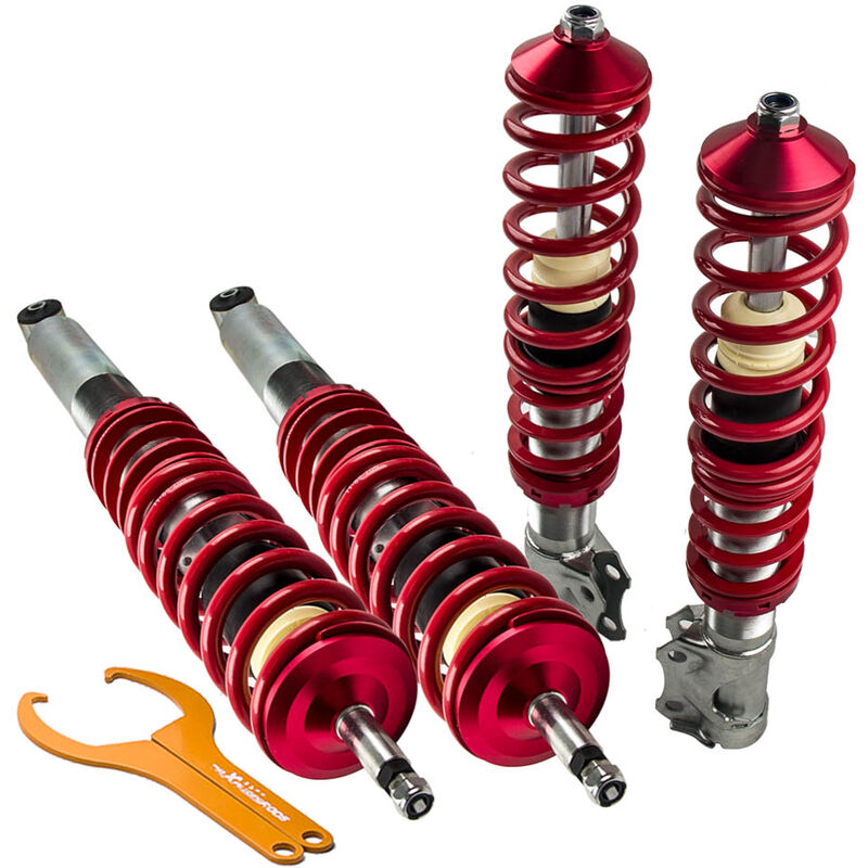 Maxpeedingrods - Combinés Filetés Réglable for vw Corrado Golf ii Golf iii Jetta ii 1983-2002