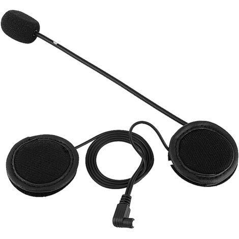 Kit de communication intercom Bluetooth pour casque moto V4/V6 avec micro et écouteurs intégrés