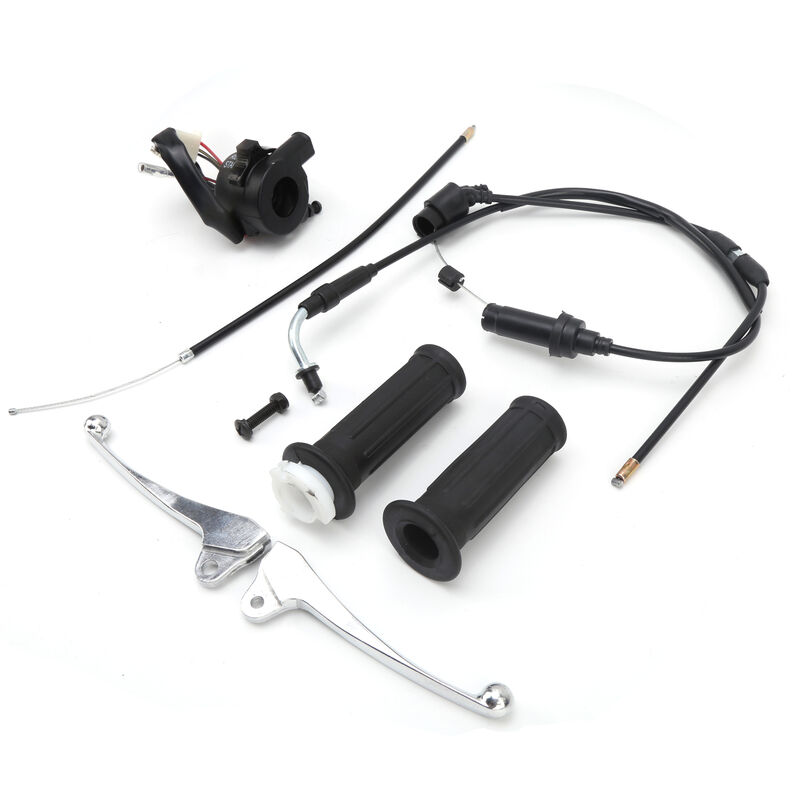 Eosnow - Kit de commutateur d'allumage de levier de frein de cble de poignée d'accélérateur adapté pour Yamaha YZinger 50/PeeWee PW50
