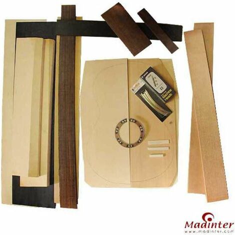 Kit de componentes para construcción de guitarra flamenca Madinter