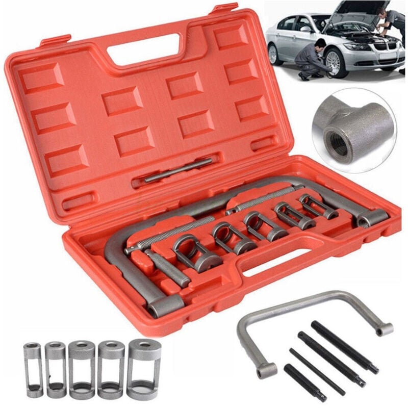 Trade Shop - Kit Compressore Per Rimozione Molle Di Valvole Per Automobili E Motocicli -