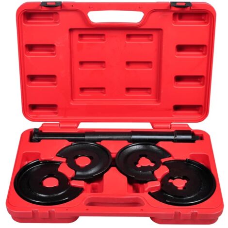 Vidaxl – Kit de compresseur à ressort 5 pcs – Charge max 1250 kg – Ouverture mâchoire 115-300 mm – Compatible Mercedes et autres véhicules