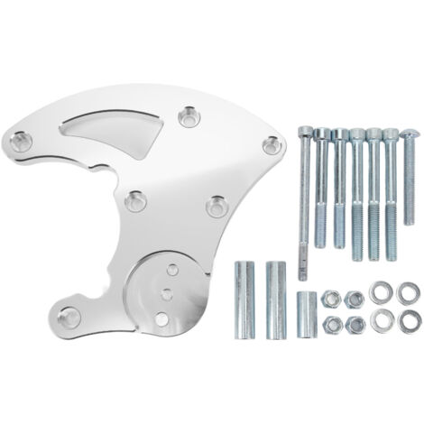 Kit de compresseur de stabilité avec support AC à montage élevé, remplacement pour camion Chevy LS LS1 LS2 LS3 LS6 Vortec LQ argent
