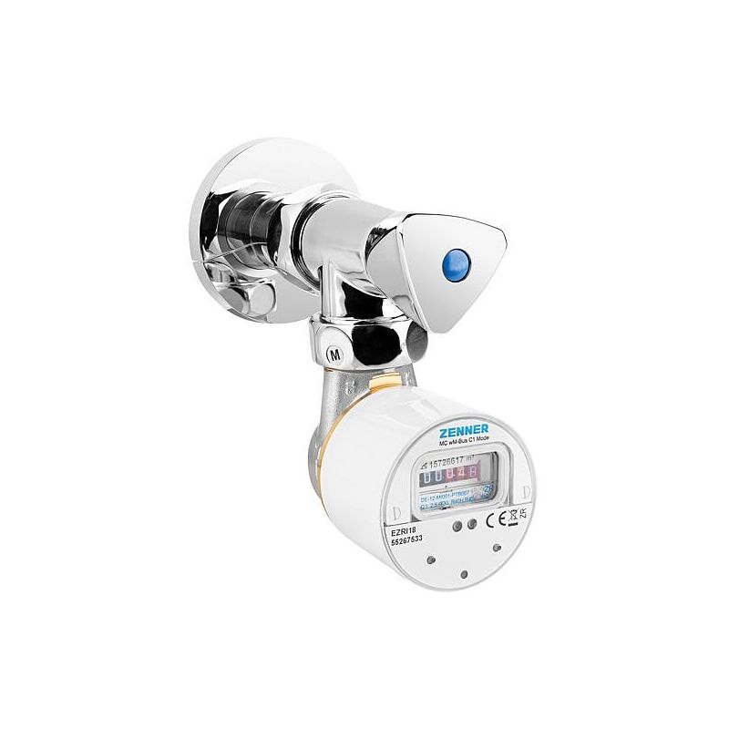 Kit de compteur d'eau avec vanne, V2 30°C 2,5 VZ8 R40HV 325 rk zr, wireless M-Bus