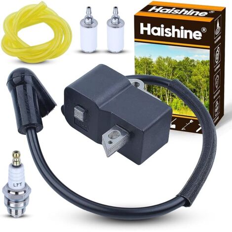 Kit de Conduite de Carburant pour Bougie d'allumage pour Bobine d'allumage pour Husqvarna 125E 125C 125L 125R 125RJ 128R 128LD 128C 128CD Trimmer Débroussailleuse