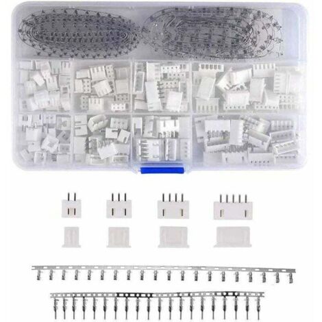 Kit de conectores JST-XHP 2/3/4/5, 560 piezas con adaptadores de 2,54 mm