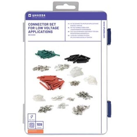 KIT DE CONNECTEURS POUR APPLICATIONS À BASSE TENSION VELLEMAN WCS200