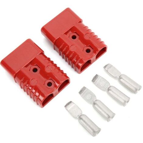 Kit de connecteurs rapides pour treuil électrique automobile – 175 A, section 1/0 AWG, boîtier ignifuge PC – lot complet