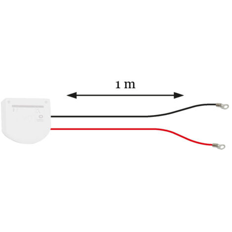 Kit de connexion batterie regulateur – câbles 6mm² – 1m