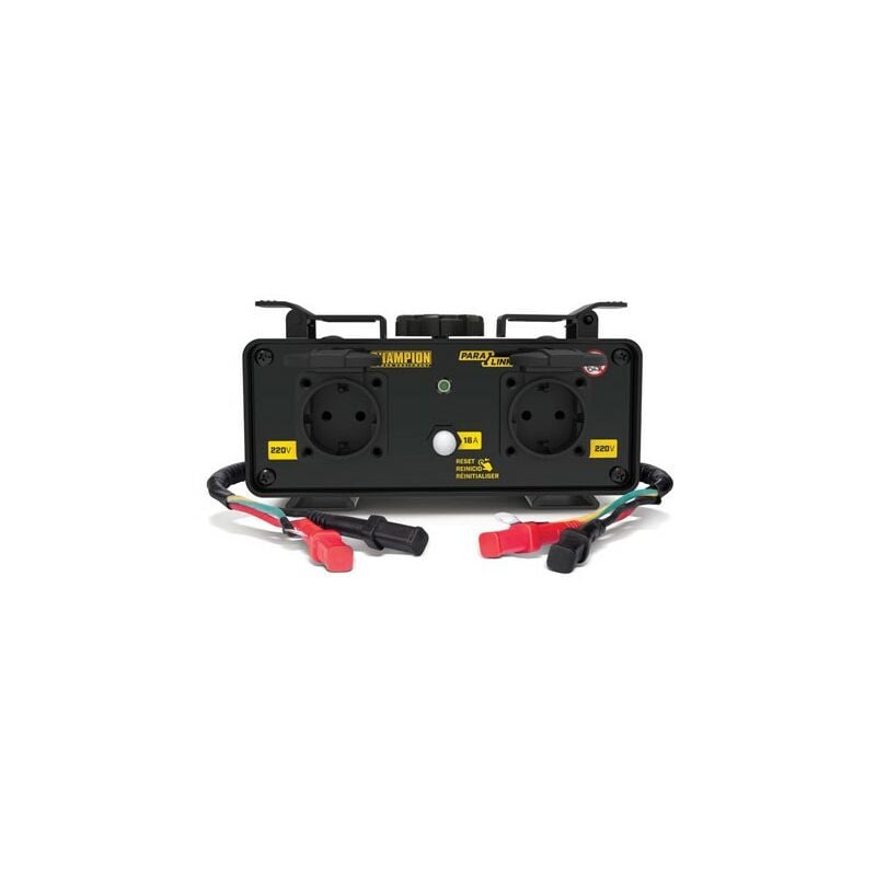 Kit de connexion parallèle pour groupe électrogène 2 prises 230V de 16A 500740-EU Champion