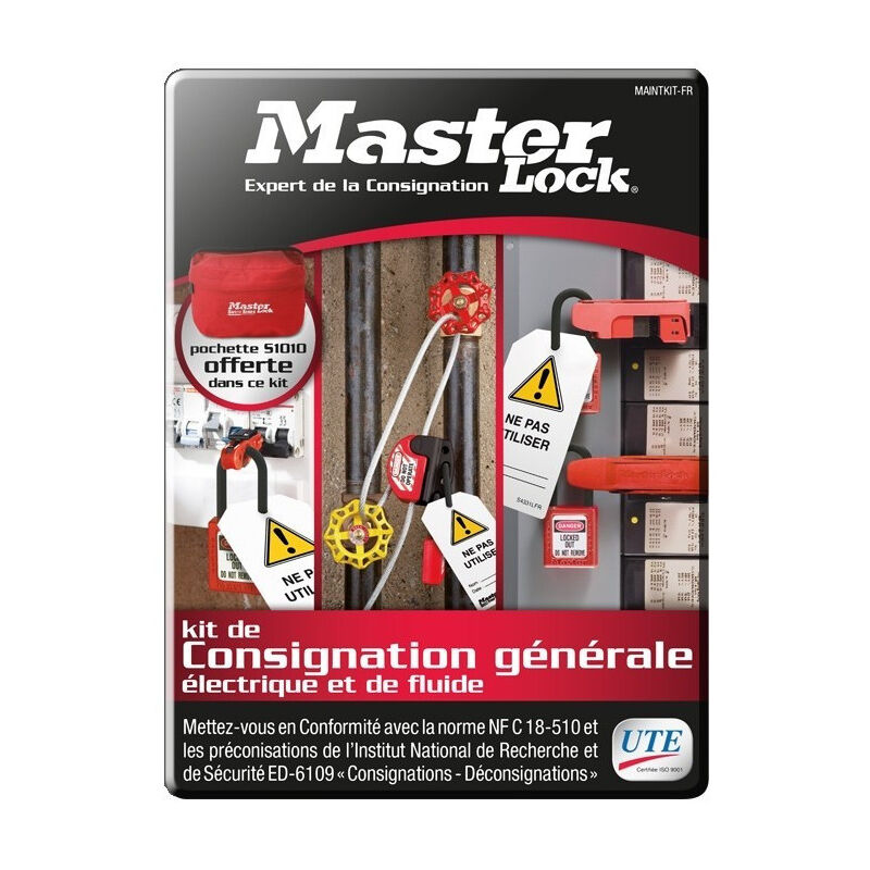 Kit de consignation générale électrique et fluides
