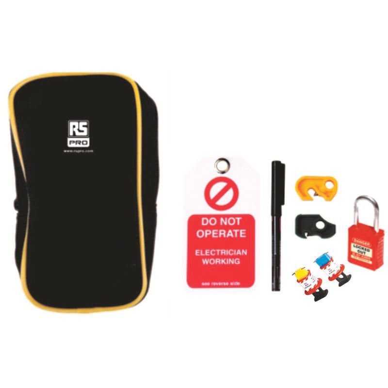 Kit de consignation pour électricien Rs Pro 1 serrure ( Prix pour 1 )