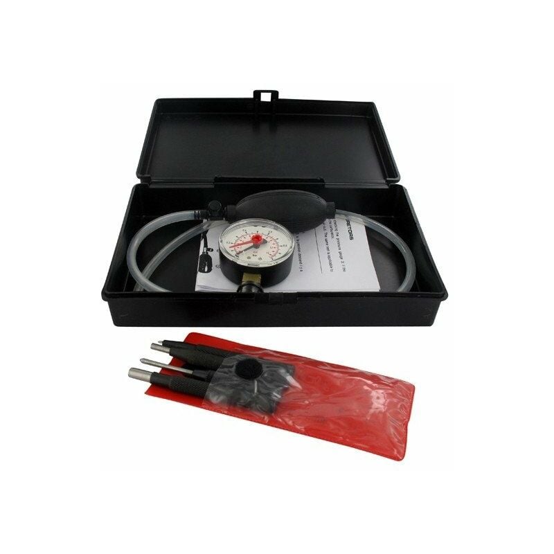 Coffret de contrôle étanchéité avec manomètre