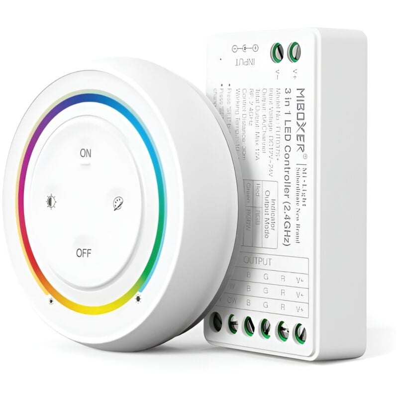 Greenice - Kit de contrôleur led 3 en 1 2,4 GHz [HLP-FUT037SA+]