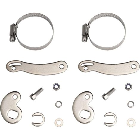 Kit de conversion de bras de couple universel 2 ensembles, compatible avec la plupart des vélos électriques, accessoires de protection pour moteurs de moyeu avant ou arrière E-Bike