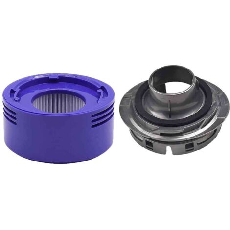 Kit de conversion de filtre HEPA pour aspirateur Dyson V7/V8 : cache moteur arrière et filtre arrière inclus