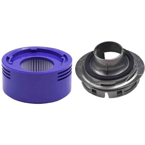 Kit de conversion de filtre HEPA pour aspirateur Dyson V7/V8 : cache moteur arrière et filtre arrière inclus