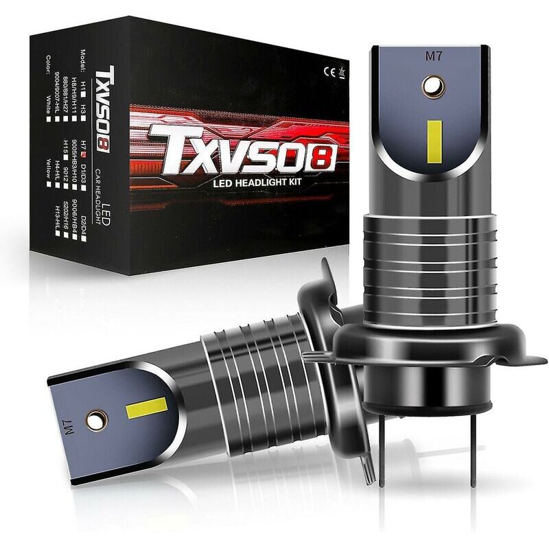 ZVD - Kit de conversion de phare H7 led 110w 30000lm pour voiture Canbus 6000k