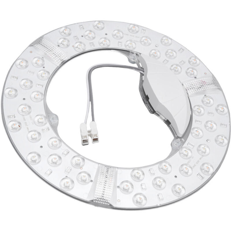 Kit de conversion LED 9,45 pouces pour ventilateur de plafond, module d'éclairage LED 3 couleurs, luminosité réglable, kit de conversion 48 W 240 mm