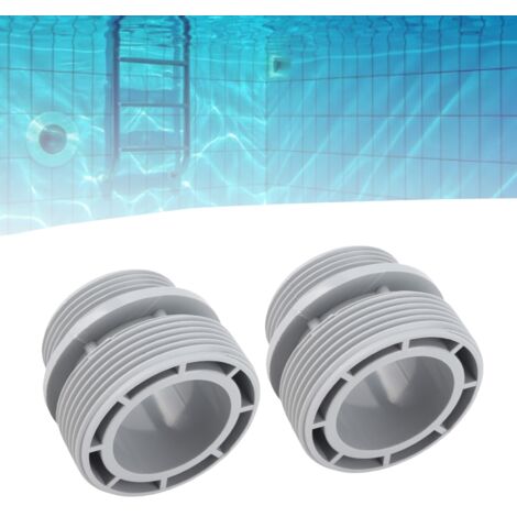 Kit de conversión para mangueras de filtro de piscina de plástico 4560/58254 con juntas