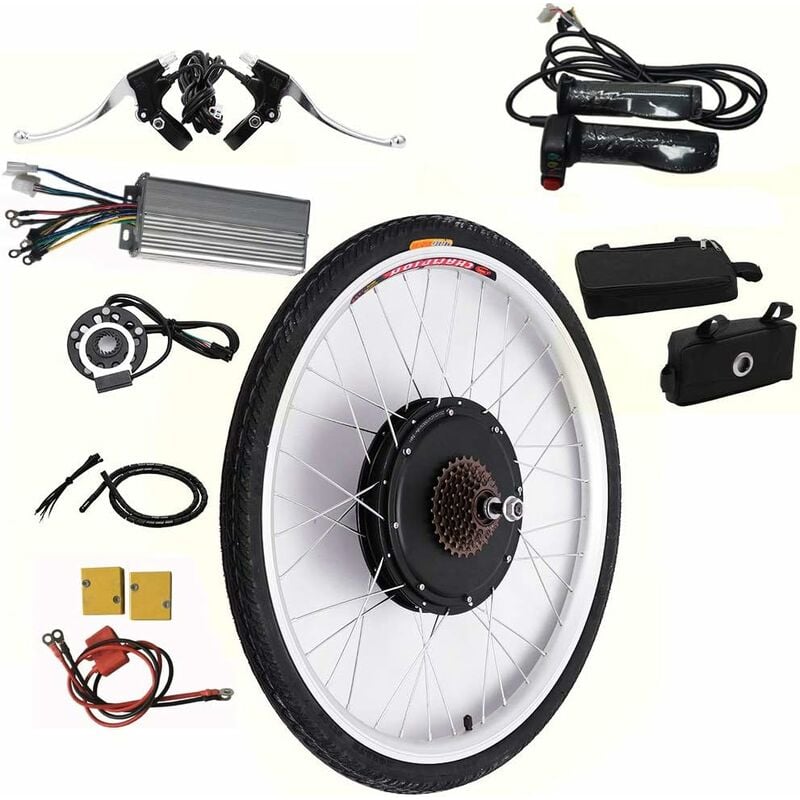 Senderpick - Kit de conversion pour vélo électrique 26' - Moteur arrière 48 v 1000 w