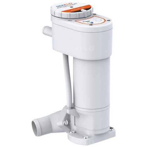 Kit de conversion WC broyeur électrique – Pompe auto-amorçante – Évacuation jusqu'à 1,8 m – Installation facile – Seaflo