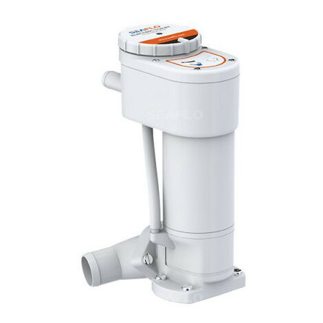 Kit de conversion WC électriques – Auto-amorçage jusqu'à 0,6 m – Évacuation par boucle anti-syphon 1,8 m – Installation facile – Seaflo