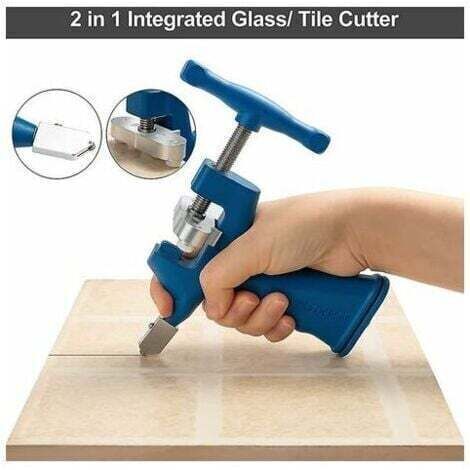 Kit de coupe de carreaux de verre intégré 2 en 1, outil de coupe professionnel de 2 mm à 20 mm