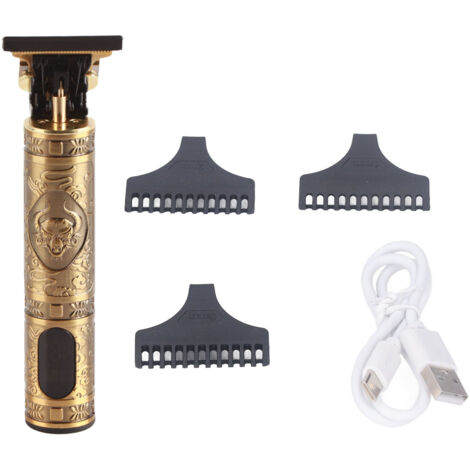Kit de coupe de cheveux professionnel pour hommes - Tondeuse barbe et cheveux à usage domestique et salon