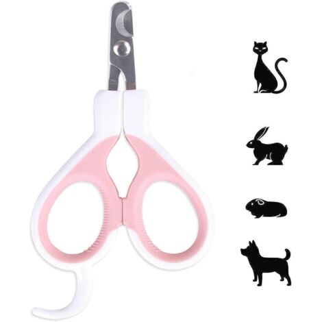 Kit de coupe-ongles professionnel facile à utiliser pour chats et chiens. Ciseaux à griffes pour petits chiens et chats.