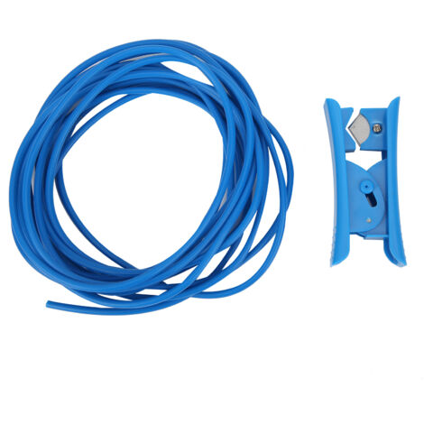 Kit de coupe pour tubes PTFE, outils de découpe pour tuyaux Bowden et gaines PE/PU, diamètre intérieur 2.0mm extérieur 4.0mm, bleu