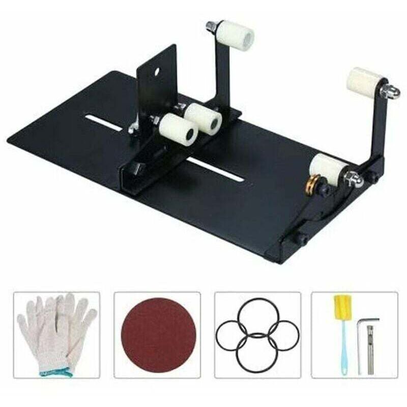 Kit de Coupe Verre Bouteille Réglable, Coupe Bouteille en Verre en Acier Inoxydable, Outil de Coupe Bouteille pour Professionnels et diy Amateurs,