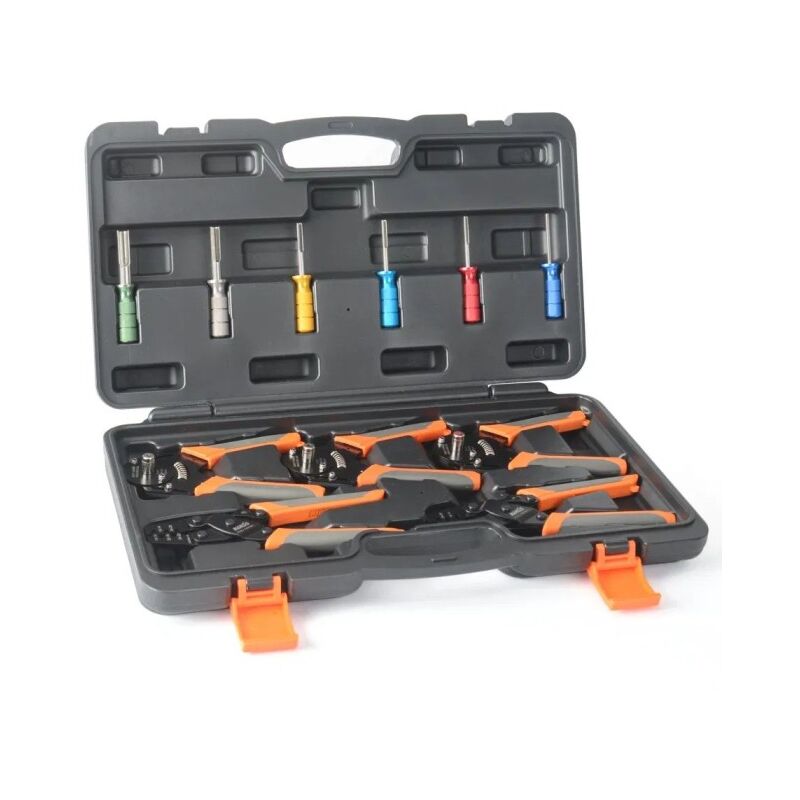 

Errebi Group - Kit de crimpado y extracción para terminales Deutsch y Weather Pack