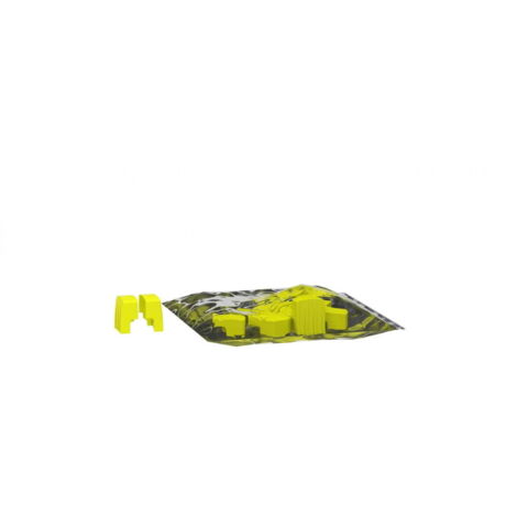 Kit de cubierta lateral para riel de peine 3P, juego de 10 piezas A9XPE310