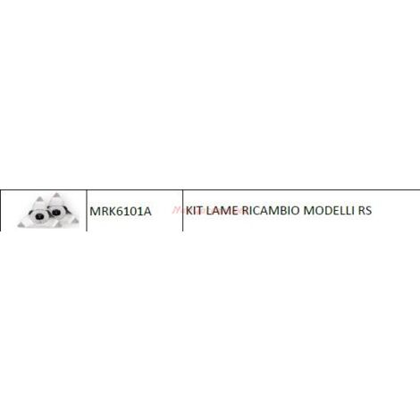 Kit de cuchillas de recambio para robot cortacésped RS ROBOMOW modelos MRK6101A