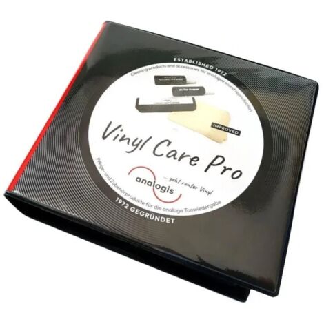Kit de cuidado Analogis para limpiar discos de vinilo y agujas de tocadiscos