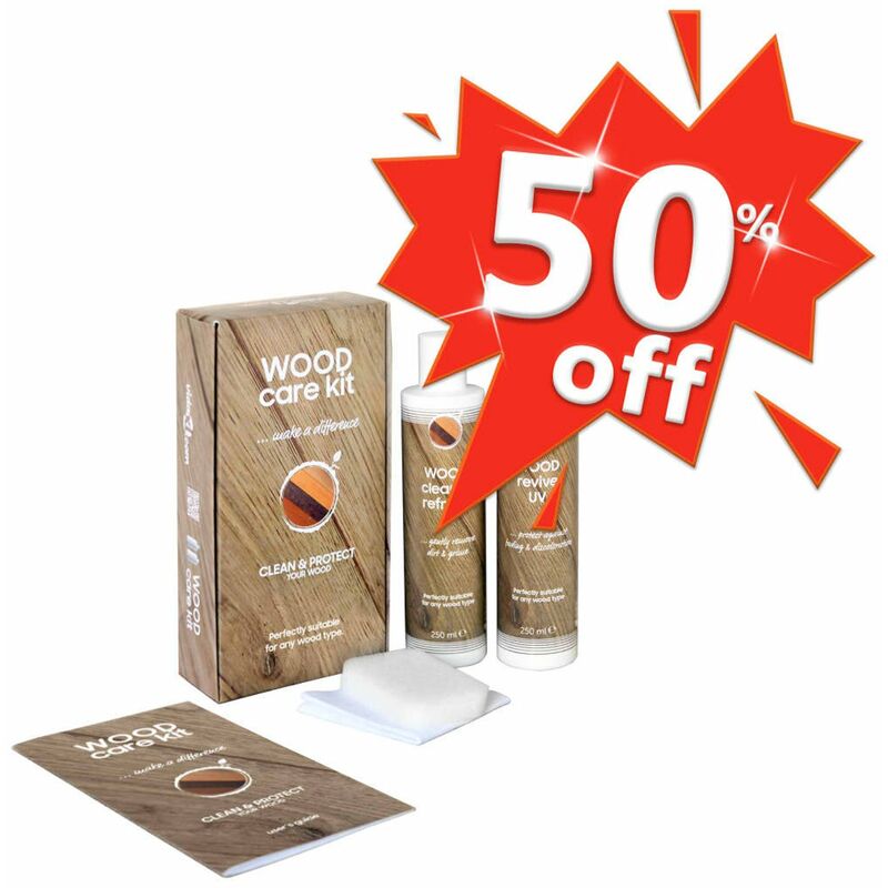 

Kit de cuidado de la madera CARE KIT 2x250 ml