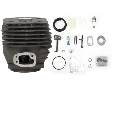 Kit de Cylindre et Piston pour Tronçonneuse Husqvarna 288XP 181 281 288 - Ensemble Cylindre 54mm en Alliage de Zinc - Pièce de Rechange Accessoire