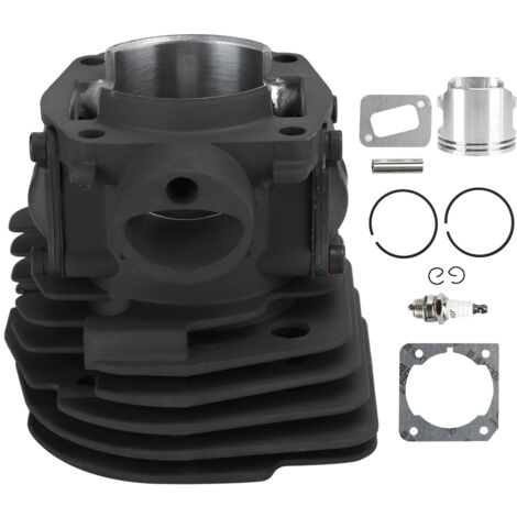 Kit de cylindre et piston pour Tronçonneuse, Husqvarna 346XP/350/351/353, avec bougie et joints, neuf complet en alliage zinc.