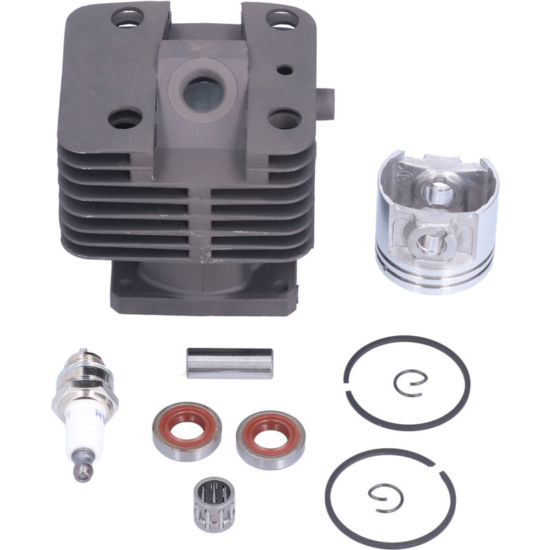 Jeffergarden - Kit de roulement de bougie d'allumage, cylindre et Piston de 40mm, remplacement 4134 020 1214 pour stihl FS250 FT250 HT250