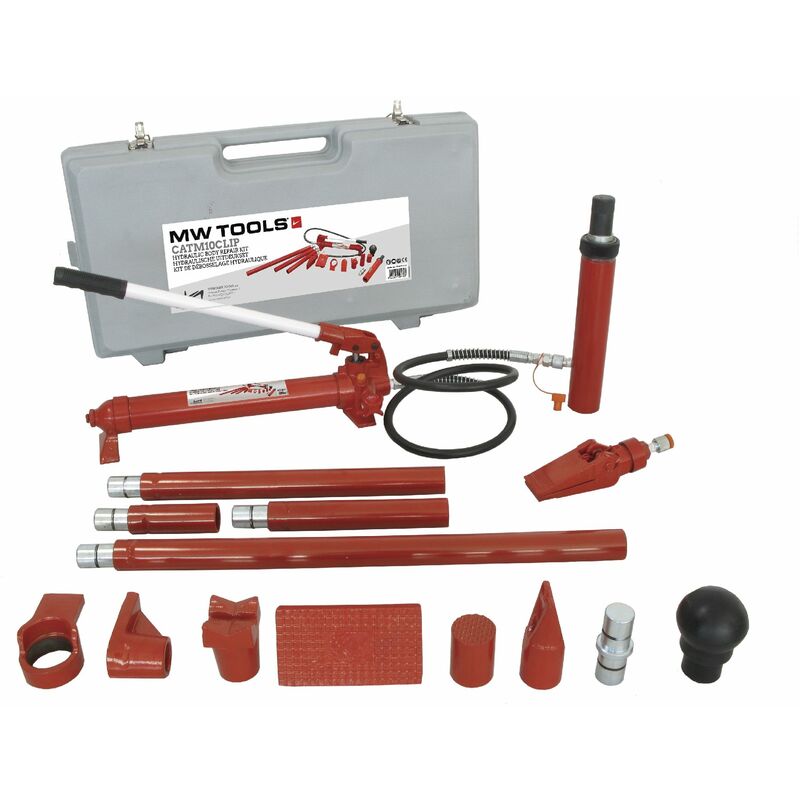 Kit de débosselage hydraulique 10t Mw Tools CATM10CLIP