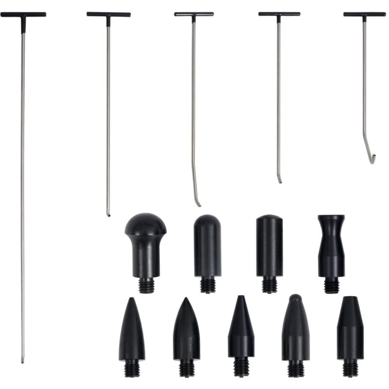 Vidaxl - Kit de débosselage sans peinture 5 pcs Acier inoxydable